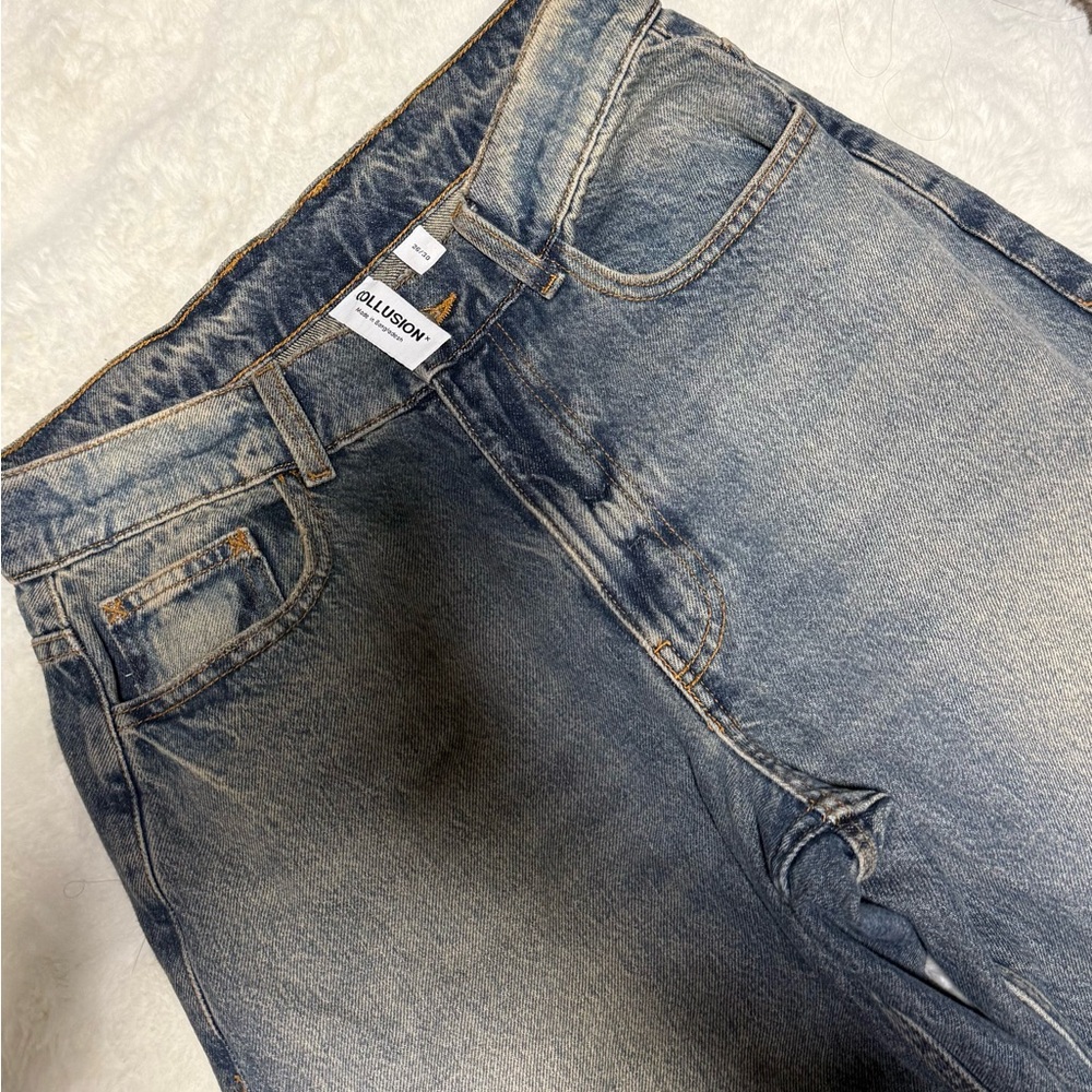 ASOS Light Blue Relaxed Jeans